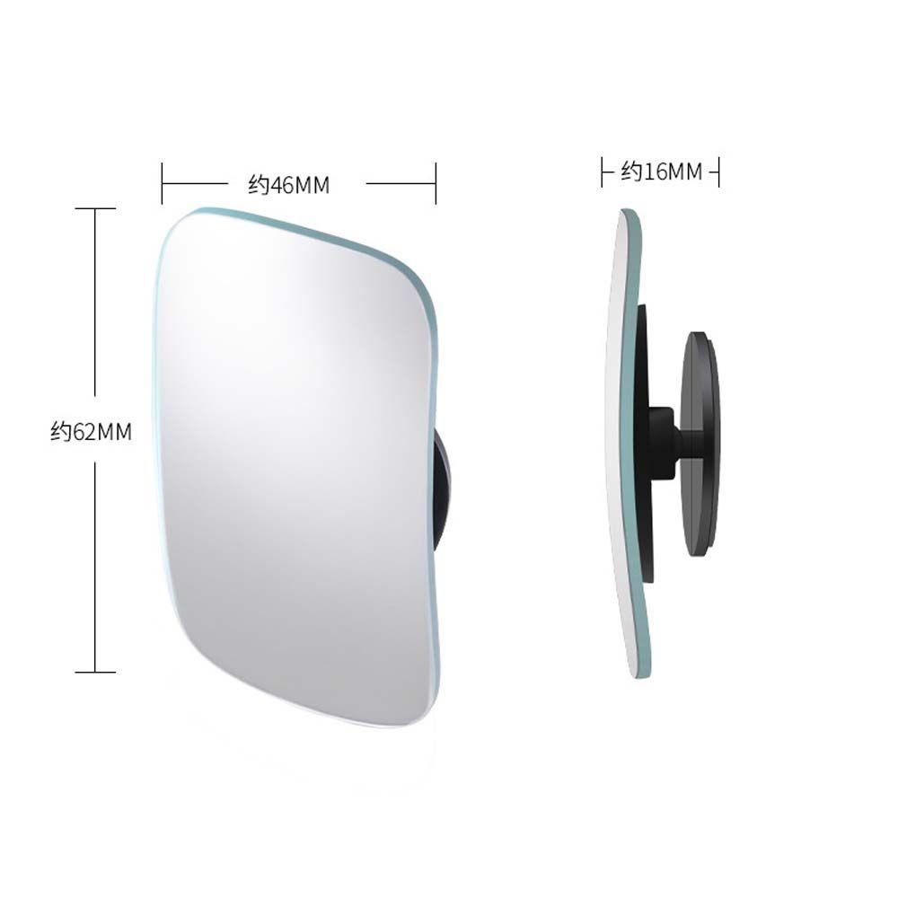 Lanfy Cermin Bantu Pembalik Mobil Universal Adjustable Rainproof Rectangle HD Kaca Frameless Blind Spot Mirror