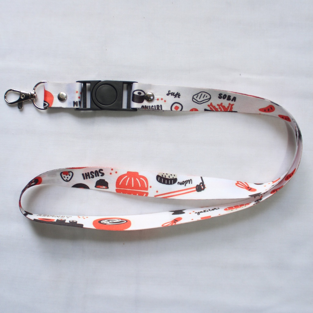 

Landyard motif Sushi