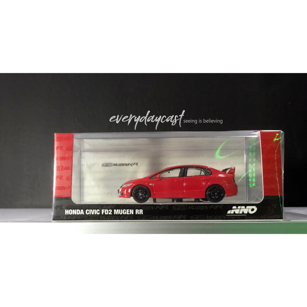 INNO64 Honda Civic FD2 MUGEN RR Red