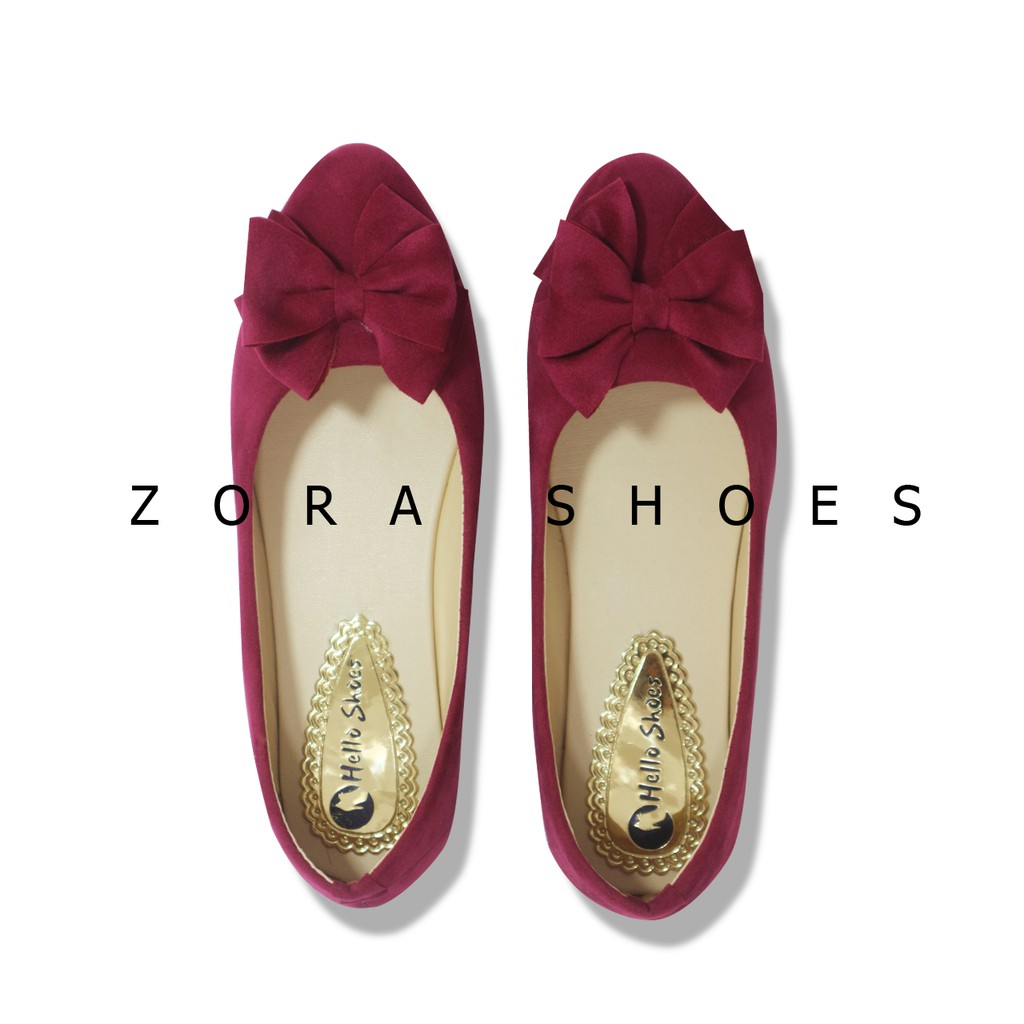 Sandal Wanita Zora Flat Shoes Wanita AL30