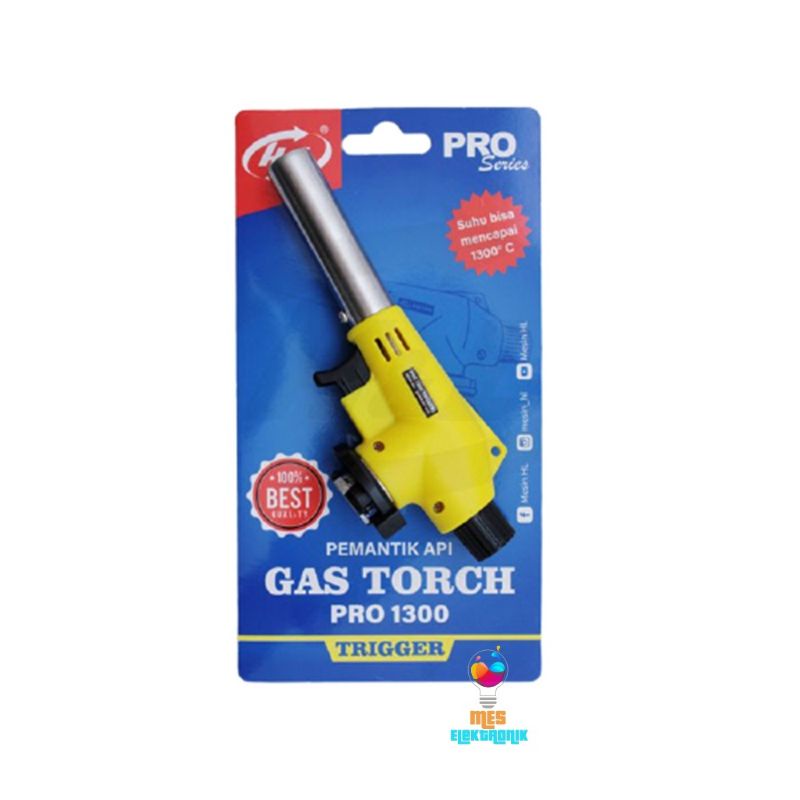 Alat Pemantik Api Tembak H&amp;L Gas Torch Pro 1300 Trigger