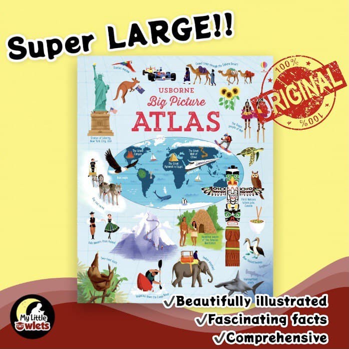 Usborne Big Picture Atlas