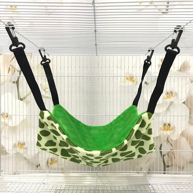 HAMMOCK SINGLE HAMMOCK HEWAN TEMPAT GANTUNG SUGAR GLIDER TEMPAT TIDUR HEWAN SLEEP BED HEWAN