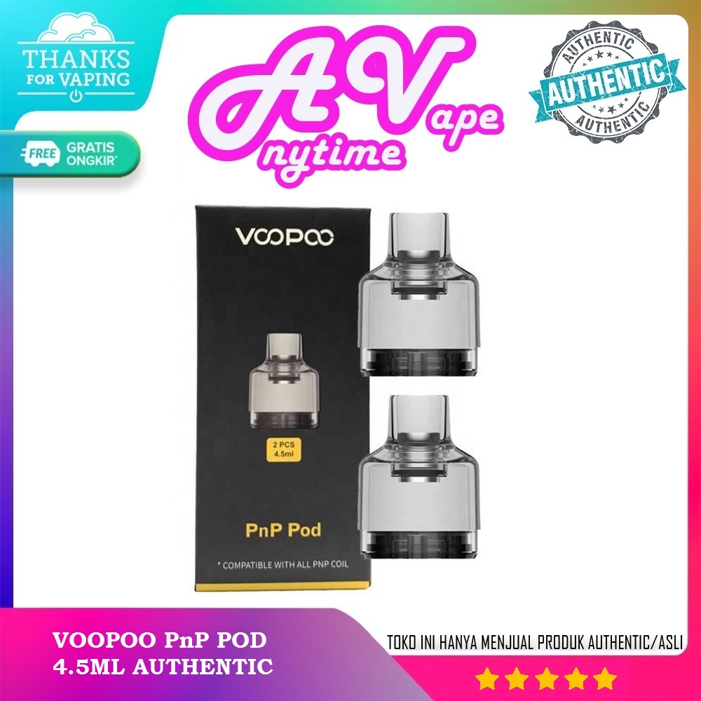 VOOPOO PNP POD 4.5ML AUTHENTIC 1PCS