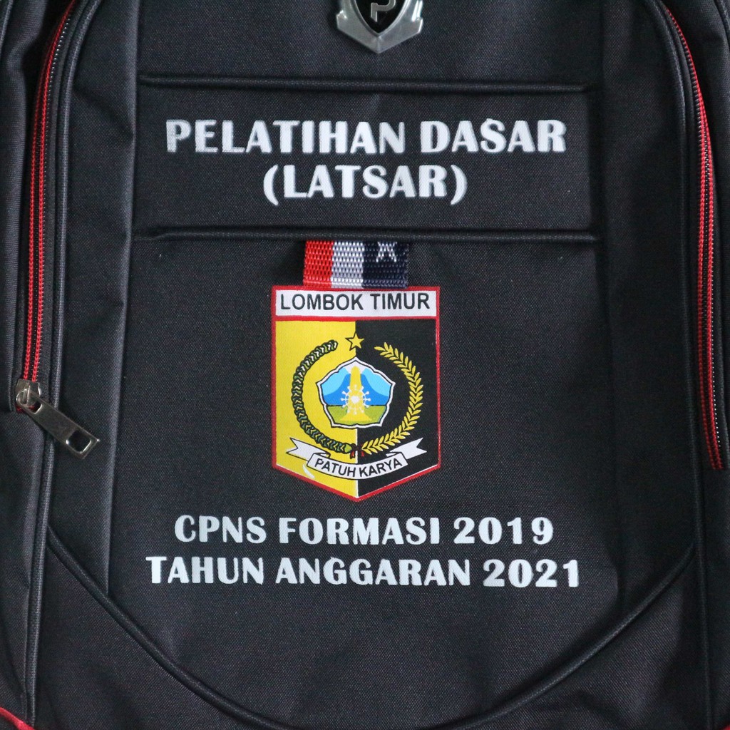 JUAL TAS GROSIR SEMINAR PROMOSI PRODUKSI RANSEL PEMERINTAH DINAS LATSAR CPNS FORMASI FORMAL MURAH