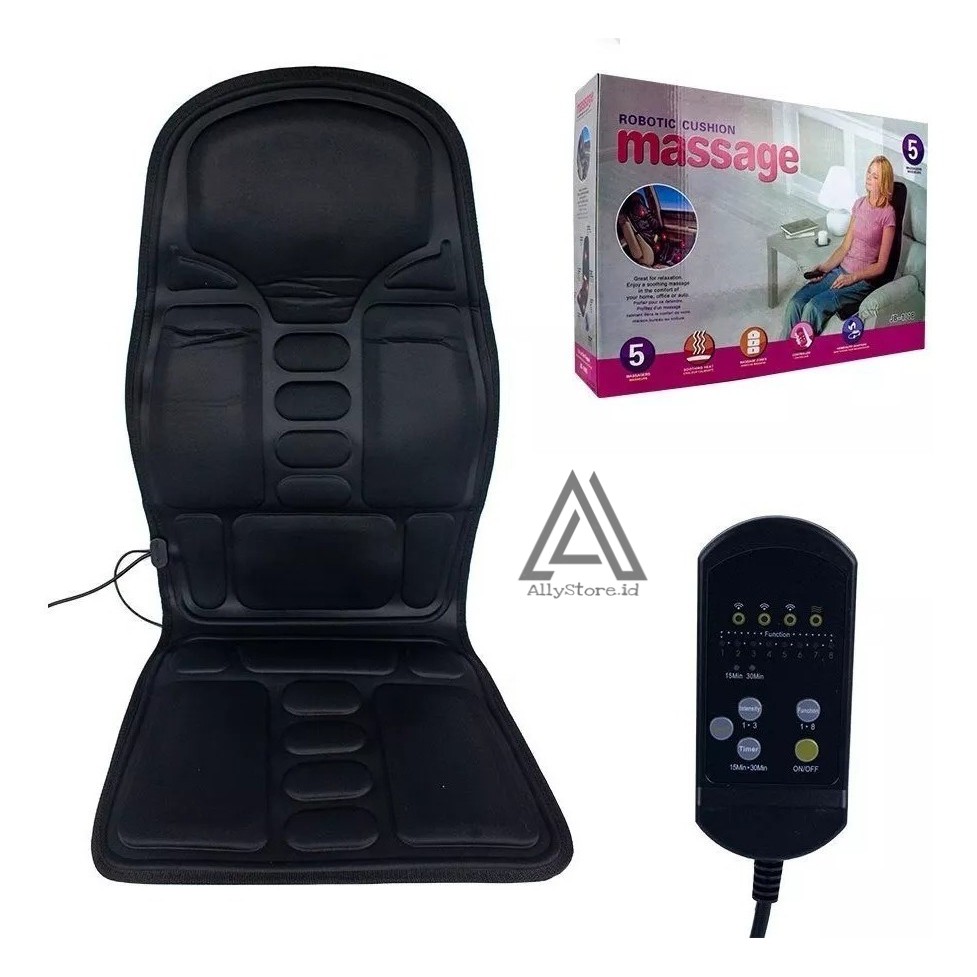 Alat Pijat Kursi Mobil dan Kursi Rumah / Robotic Cushion Massage - Ally Store id