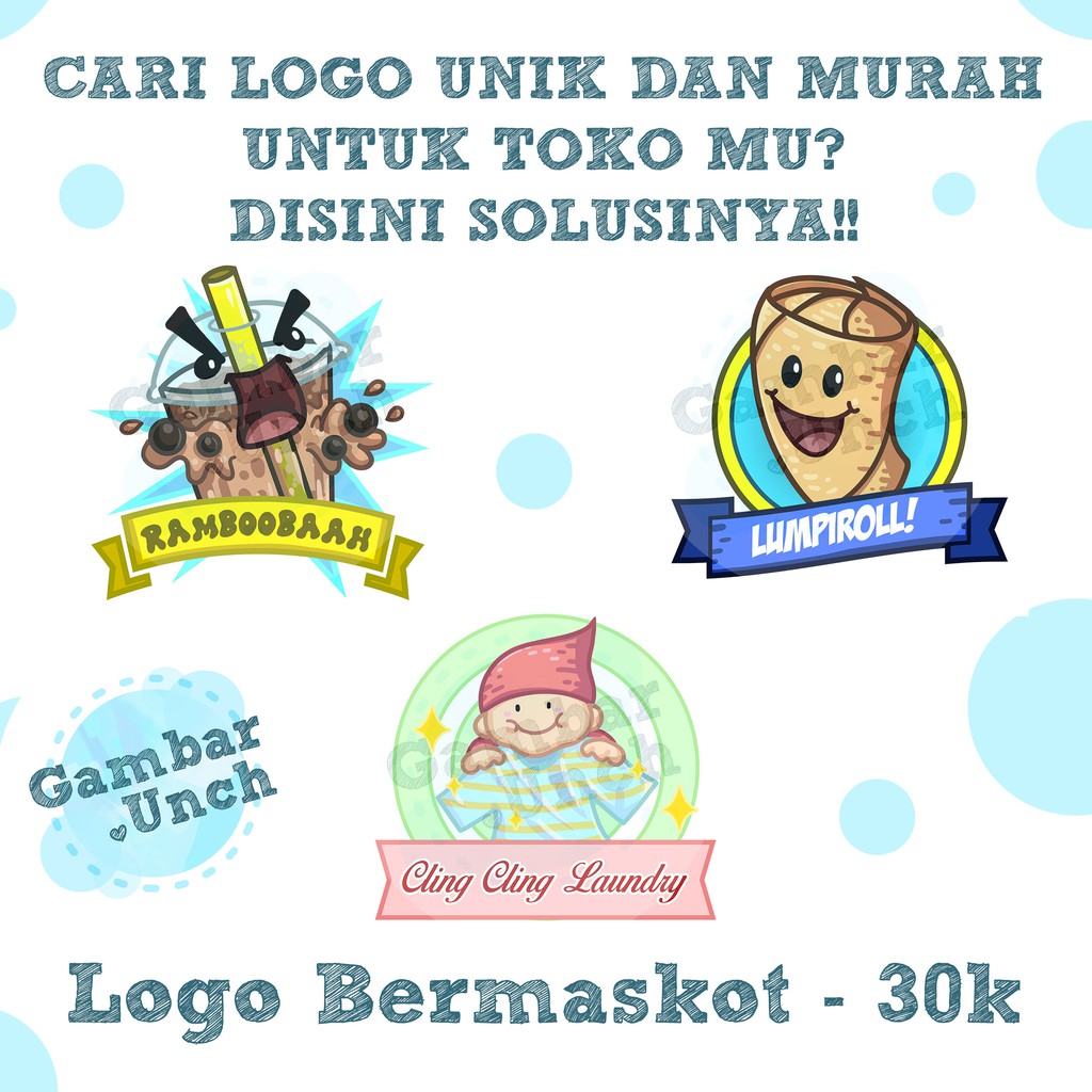 Jasa Desain Logo Toko Online Shop dan Ilustrasi Maskot Jasa Desain Logo Toko Online Shop dan Ilustrasi Maskot