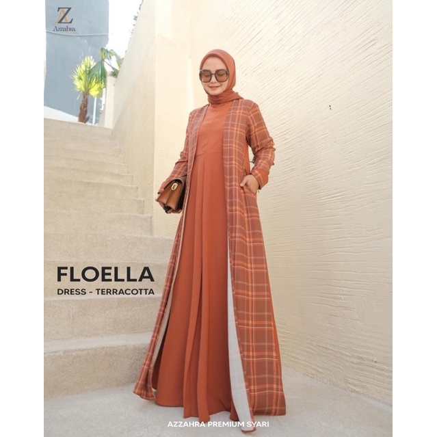 Floella dress by Azzahra premium syarii