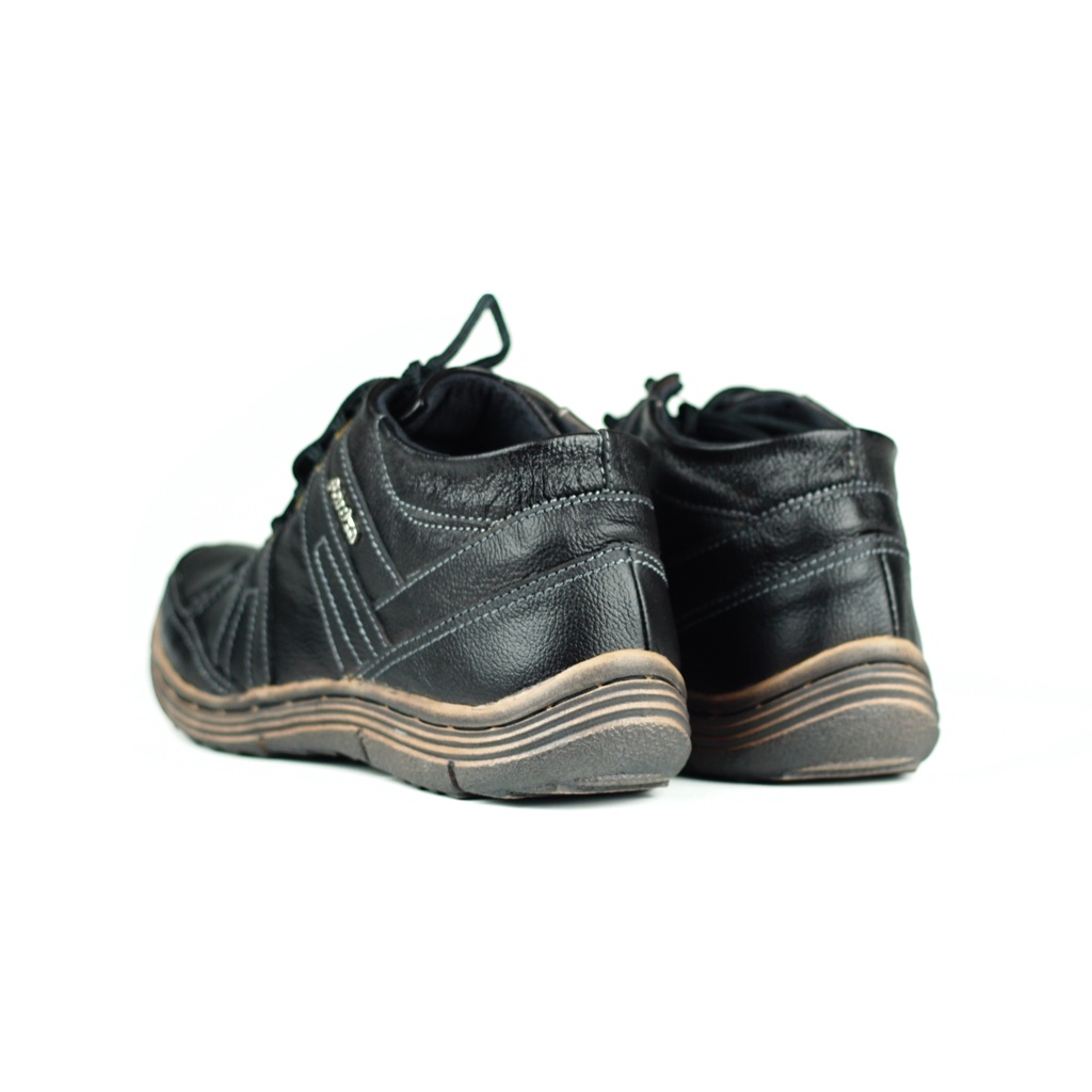 Sepatu Boot Pria Boots Casual Kulit Asli Non Safety Touring Outsole Karet BN Grup6