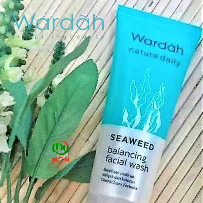 WARDAH NATURE DAILY SEAWEED BALANCING FACIAL WASH - 60ML
