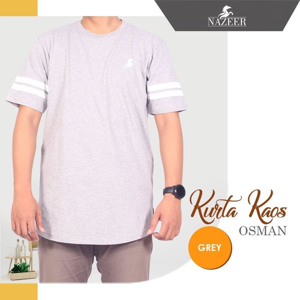 NAZEER Kurta Kaos Pria OSMAN