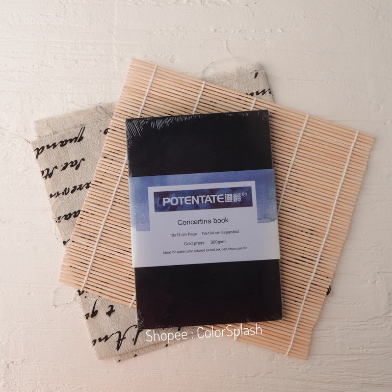 

Potentate Watercolor Concertina Book