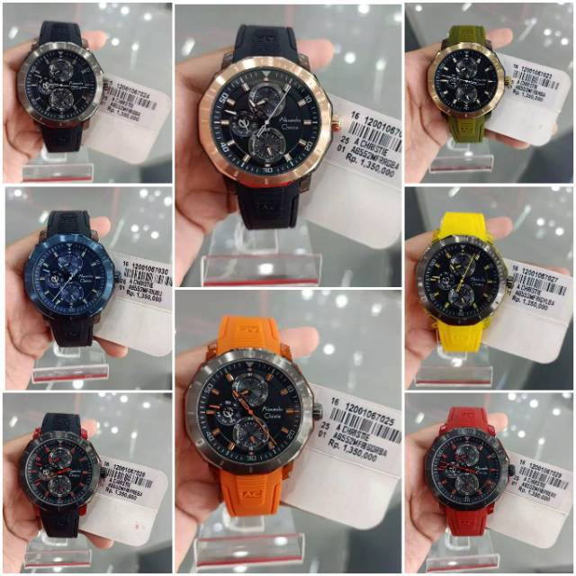 TERMURAH Alexandre Christie Jam Tangan Pria Type A6552M