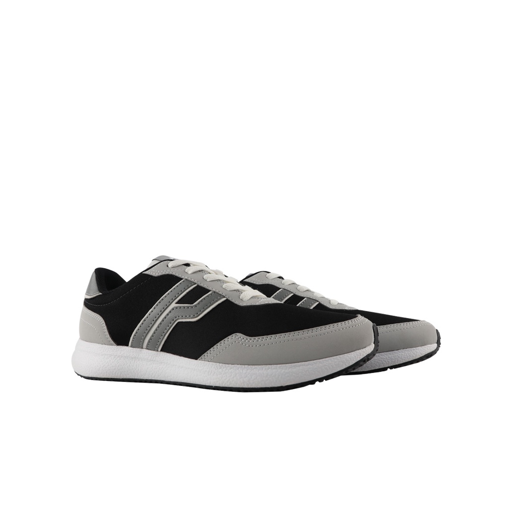 Sepatu Sneakers Pria  - Piero - City Evo Black Grey WhiteP20874