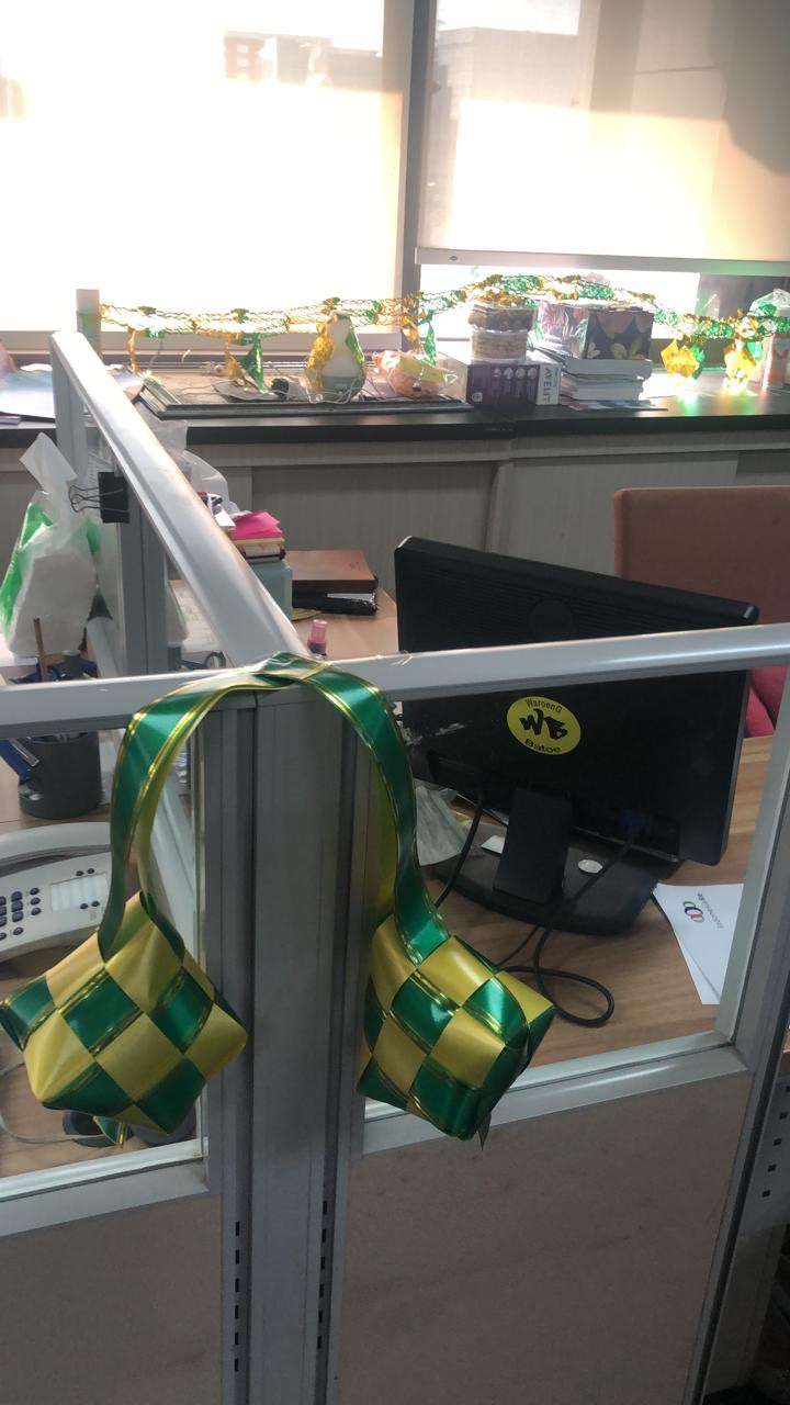 Ornamen Dekorasi Hiasan Lebaran Gantung Ketupat Idul Fitri Murah Jumbo - 2496