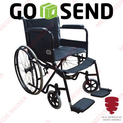 GOJEK ONLY Kursi Roda GEA FS 875 Standard Wheel Chair FS875 Ekonomis