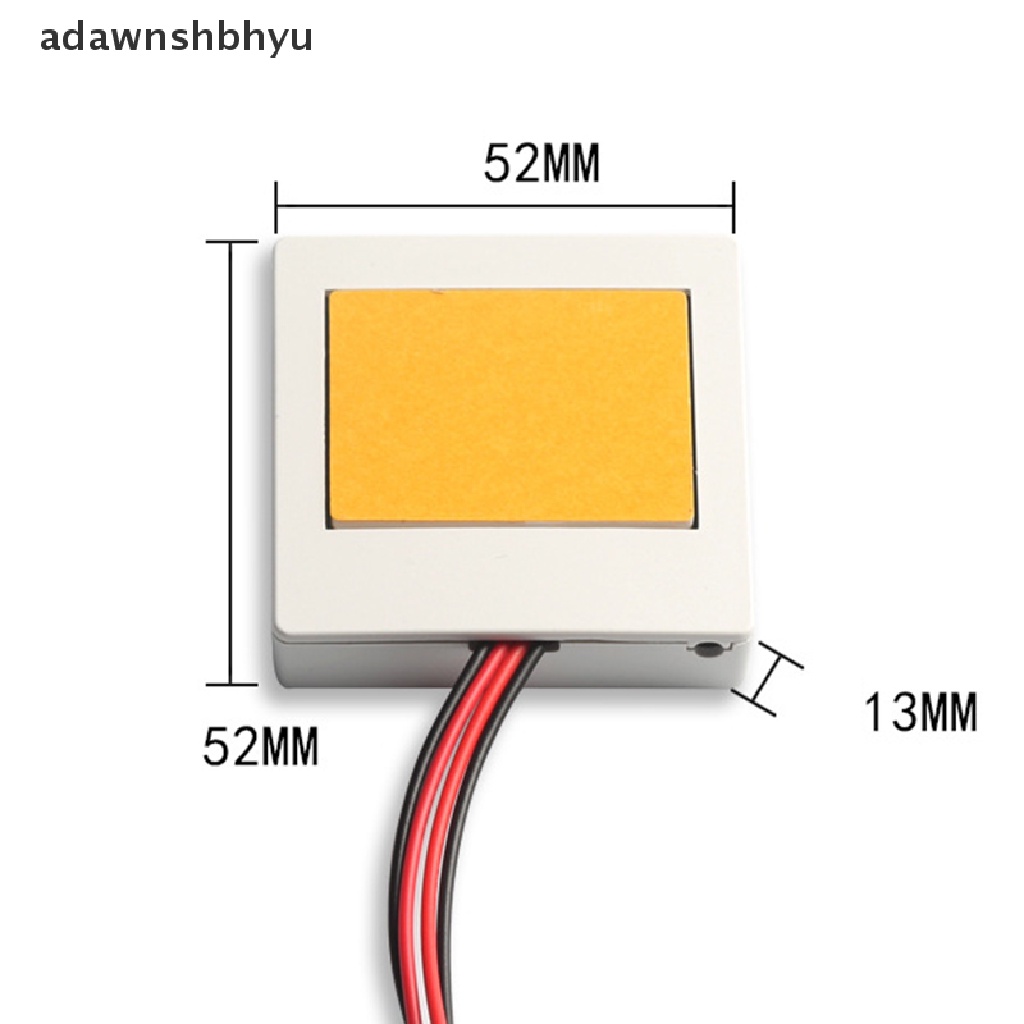 Adawnshbhyu 12V 5A Cermin Rias Kamar Mandi Lampu LED Saklar Sentuh Cermin Sensor Peredupan