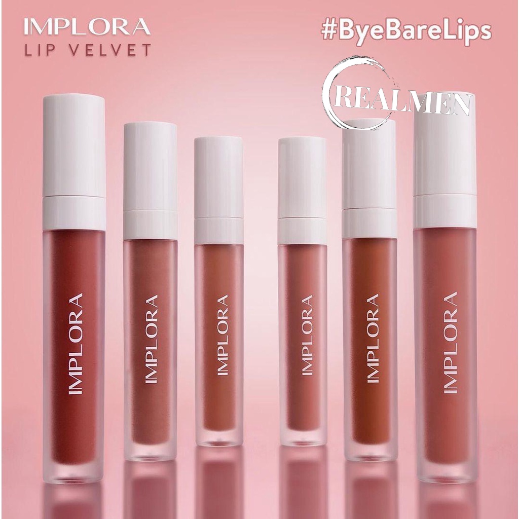 *RM* READY! IMPLORA LIP VELVET NEW | LIPSTIK LIP CREAM IMPLORA BPOM