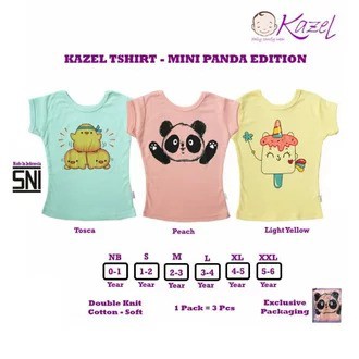 Kazel - Tshirt Mini Girl 3 in 1