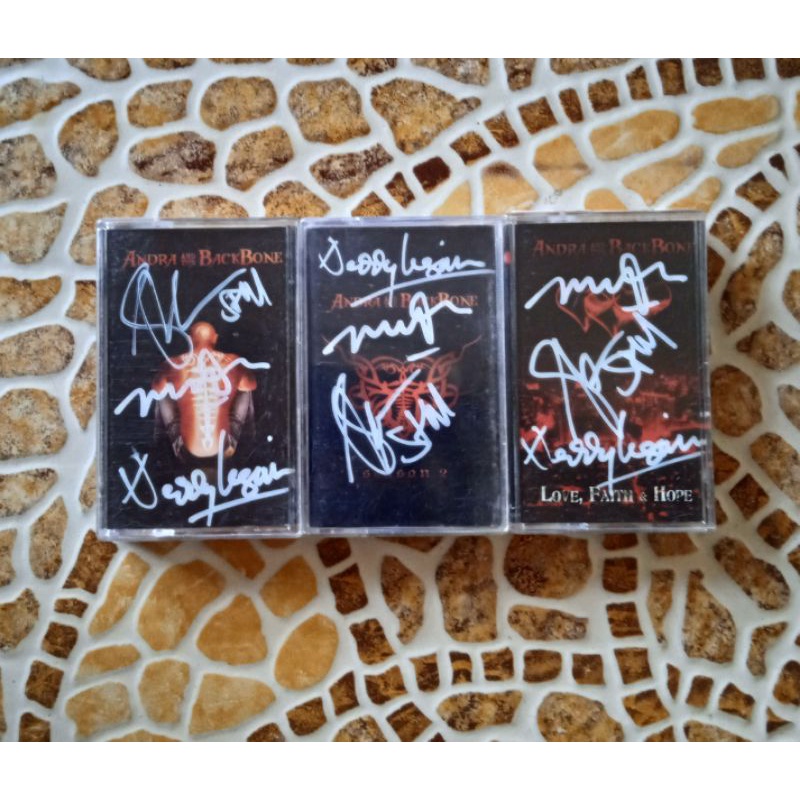 KASET PITA ANDRA AND THE BACKBONE PAKET 3 ALBUM