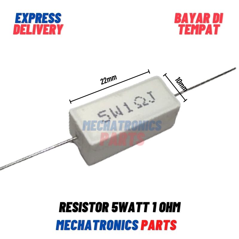 [PAS-9316] RESISTOR 5WATT 1OHM