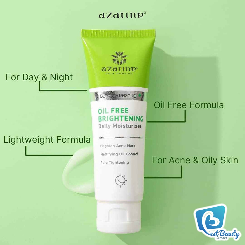 ★ BB ★ AZARINE Oil Free Brightening Daily Moisturizer 40ml