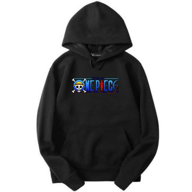 Sweater hoodie anime one piece kids