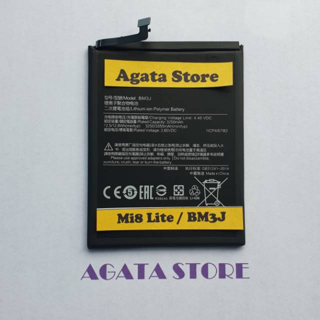 Baterai Batre Xiaomi Mi8 Lite / BM3J Original Battery Mi 8 Lite Mi8Lite Ori New