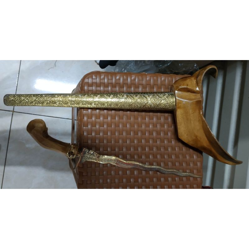 Keris Among Tamu Halus - Keris Manten - Keris Aksesoris Beskap - Keris Adik Topeng