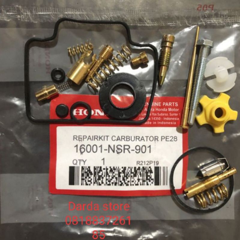 REPAIR KIT PARKIT KARBURATOR KARBU HONDA  NSR PE28 PE 28