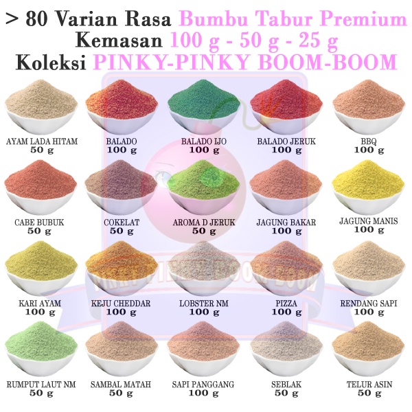 Bumbu Tabur Premium Macam Rasa