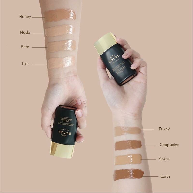 Radiance Liquid Foundation dengan kandungan Royal jelly