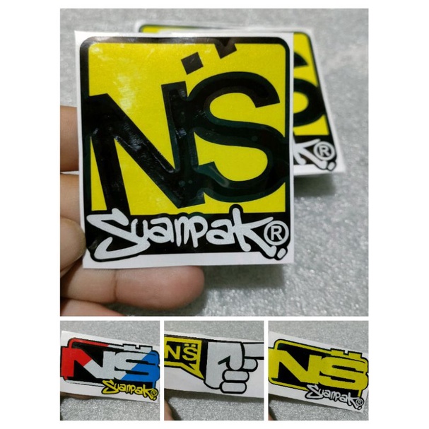 Sticker NS stiker cutting