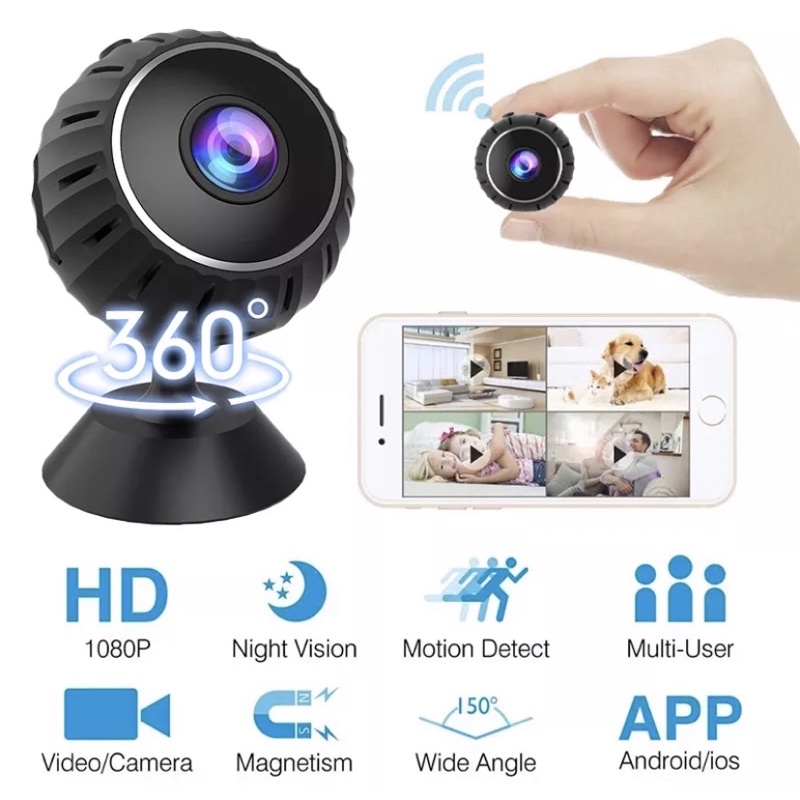 Camera Mini CCTV IR Night Vision - Kamera Tersembunyi