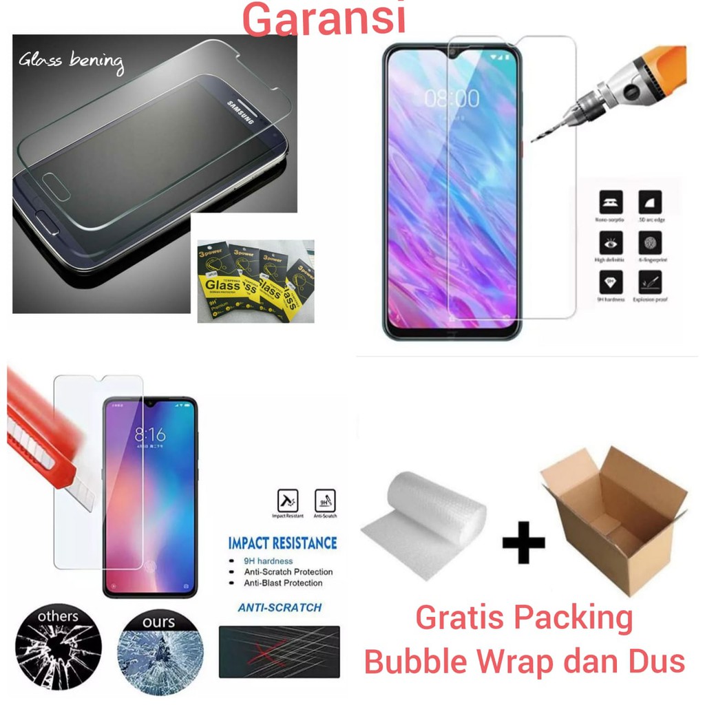 Samsung A01 / A11 / A21 / A21s Tempered Glass Clear Anti Gores Kaca Bening