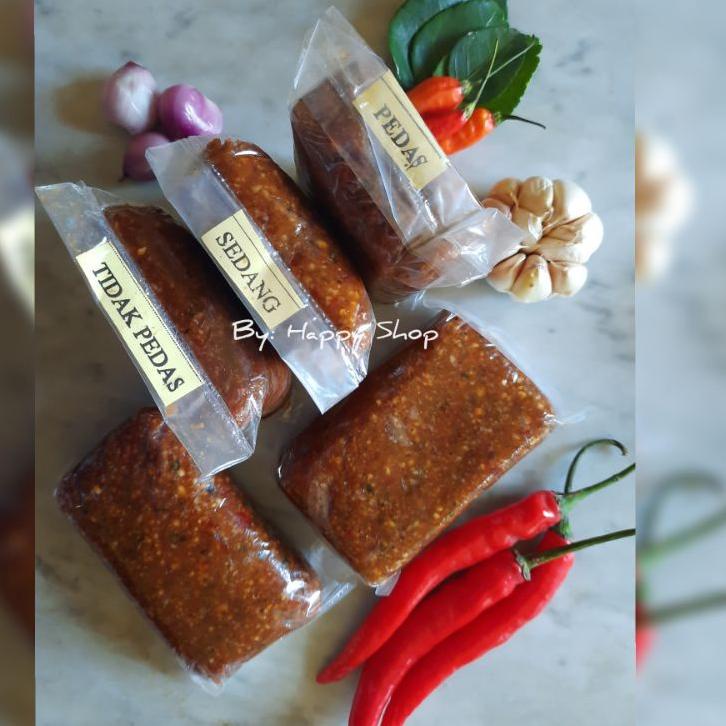 

FREE SHIPPING BUMBU SAMBEL PECEL ASLI KEDIRI (PECEL MT Kediri) 250 GR