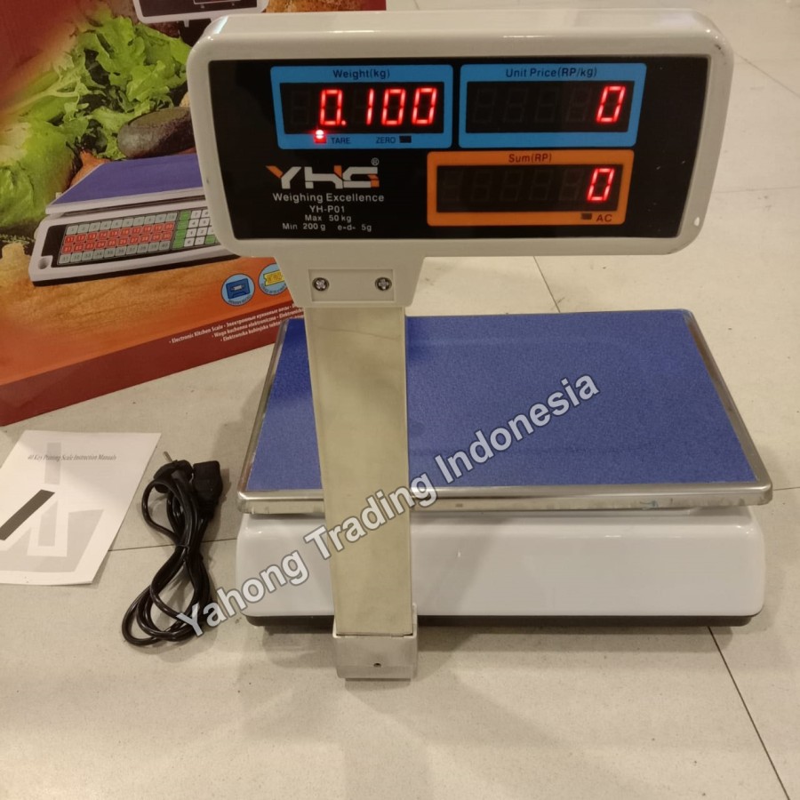 Timbangan Digital Printer / Price Computing Scale + Printer 50kg