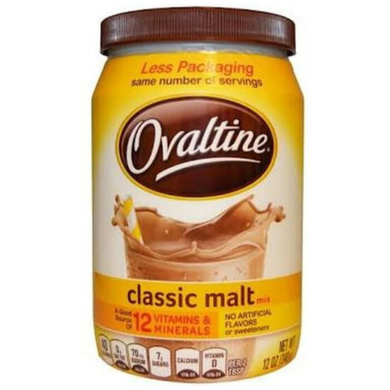 

Ovaltine Classic Malt 340g / Nestle Ovaltine Minuman Coklat Klasik 340g