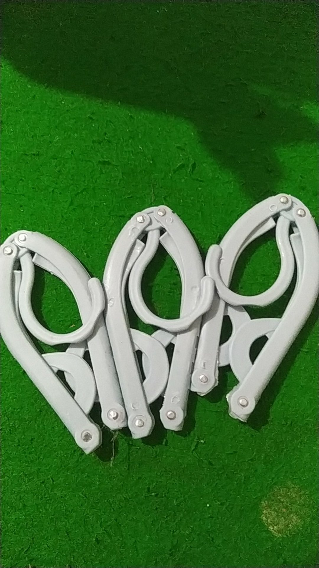 Hanger Lipat Baju Plastik Portable Travelling - Travel Jemuran Pakaian Jemur Baju Gantung Gantungan