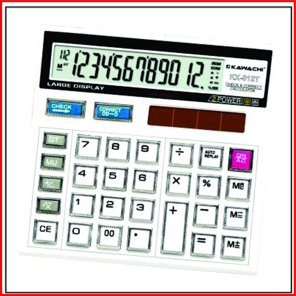 

Kalkulator Meja Kerja Dagang Sekolah CITIPLUS 512T 12 DIGIT TERMURAH