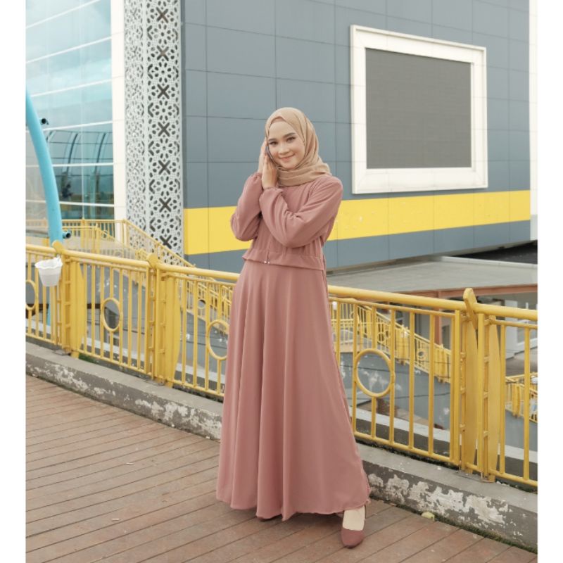 Gamis Ceruty Payung Kode CP01