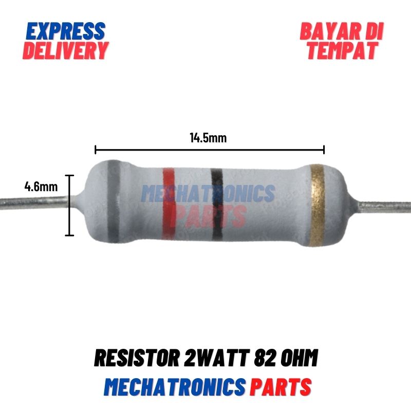 [PAS-9194] RESISTOR 2WATT 82OHM