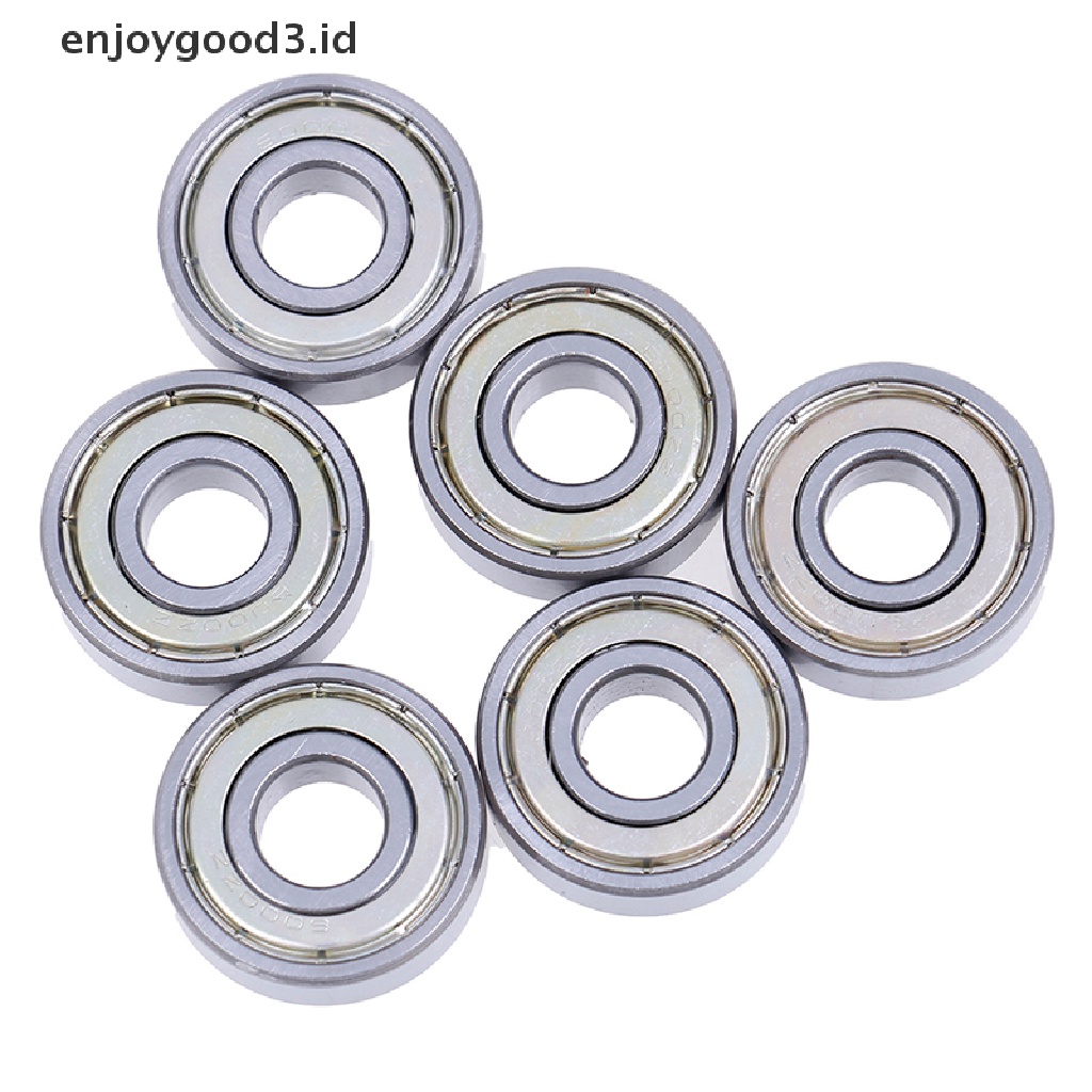Bearing 6000-zz 6000 2z Bahan Metal Ukuran 10x26 X 8mm