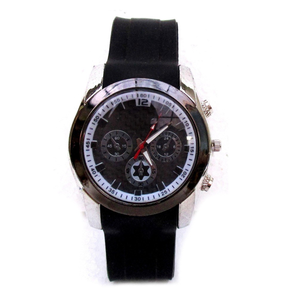 Jam Rubber Pria Analog Analog