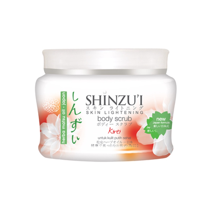 SHINZUI Skin Lightening Body Scrub 200gr | Lulur Badan