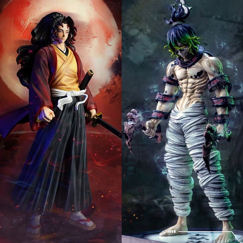 Mainan Action Figure Model Anime Demon Slayer Kimetsu No Yaiba Tsugikuni Yoriichi Tanjirou Ukuran 30cm Untuk Hadiah Anak Laki-Laki