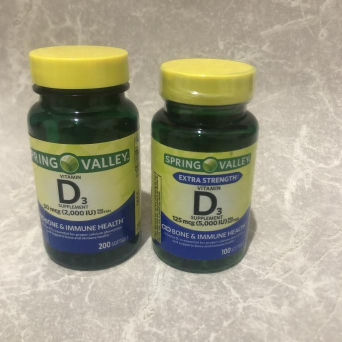 Spring valley d3 5000/2000 iu sofgels Star Seller