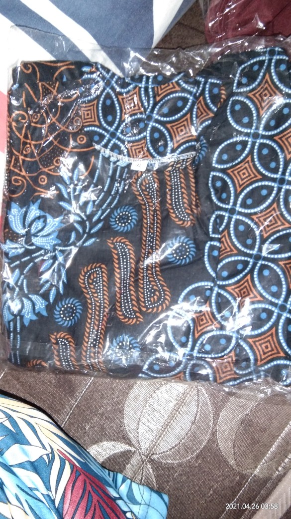Maura Couple - Sania Ruffle Batik Couple