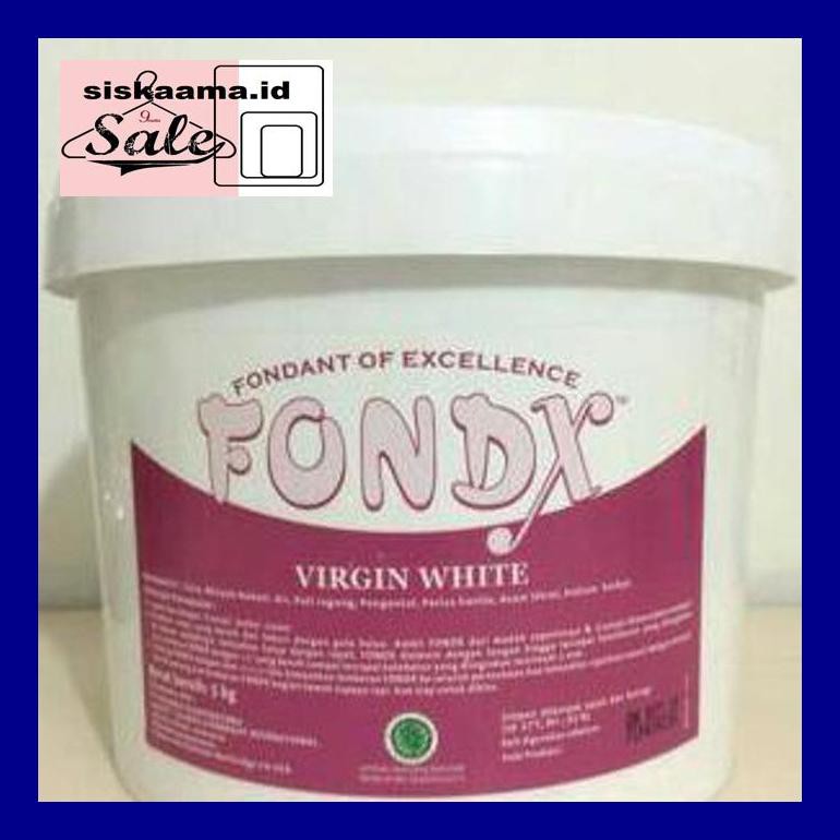 

A40D0Yh Fondant Fondx Gula Dekor Hiasan Kue Fondant Putih Kemasan 1 Kg D50Tr40V