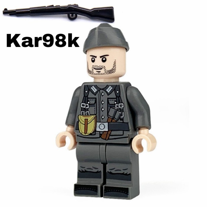 Murah Lego Minifigure Army Soldier Tentara World War 2 German Jerman Limited